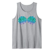 Load image into Gallery viewer, Mermaid Sea Shell Bra Costume Tank Top
