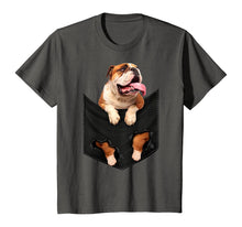 Load image into Gallery viewer, English Bulldog Pocket Mid T Shirt
