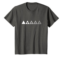 Load image into Gallery viewer, Math Sierpinski Triangles Fractal Geometry Mathematics Shirt
