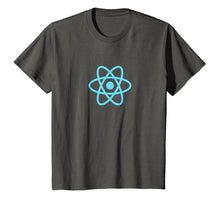 Load image into Gallery viewer, ReactJS React.js Official Logo JavaScript Framework T-Shirt
