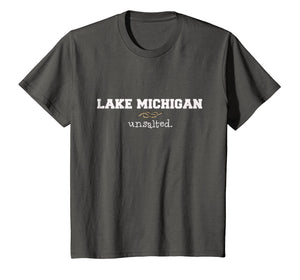 Lake Michigan gift tshirt for the Great Lakes, unsalted!