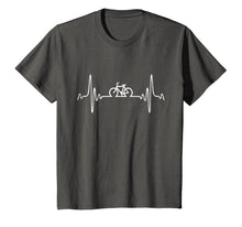 Load image into Gallery viewer, Cycling Heartbeat Shirt Cute Funny Bicycle Bike Rider Gift
