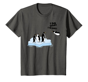 I Do What I Want Shirt | Cool Penguins Fan Tee Funny Gift