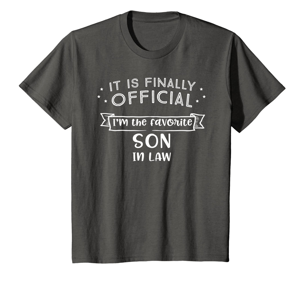 Favorite Son In Law Shirt Novelty Gifts
