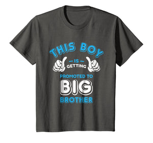 Promoted to Big Brother Shirt - New Baby Announcement Gift