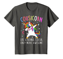 Load image into Gallery viewer, Cousicorn Like A Normal Cousin Only More Awesome Unicorn Tee
