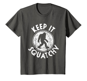Keep it Squatchy Bigfoot T-Shirt Funny Sasquatch Gift