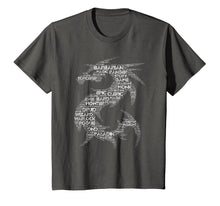 Load image into Gallery viewer, DND Dragon Word Art Tabletop Game Group T-Shirt
