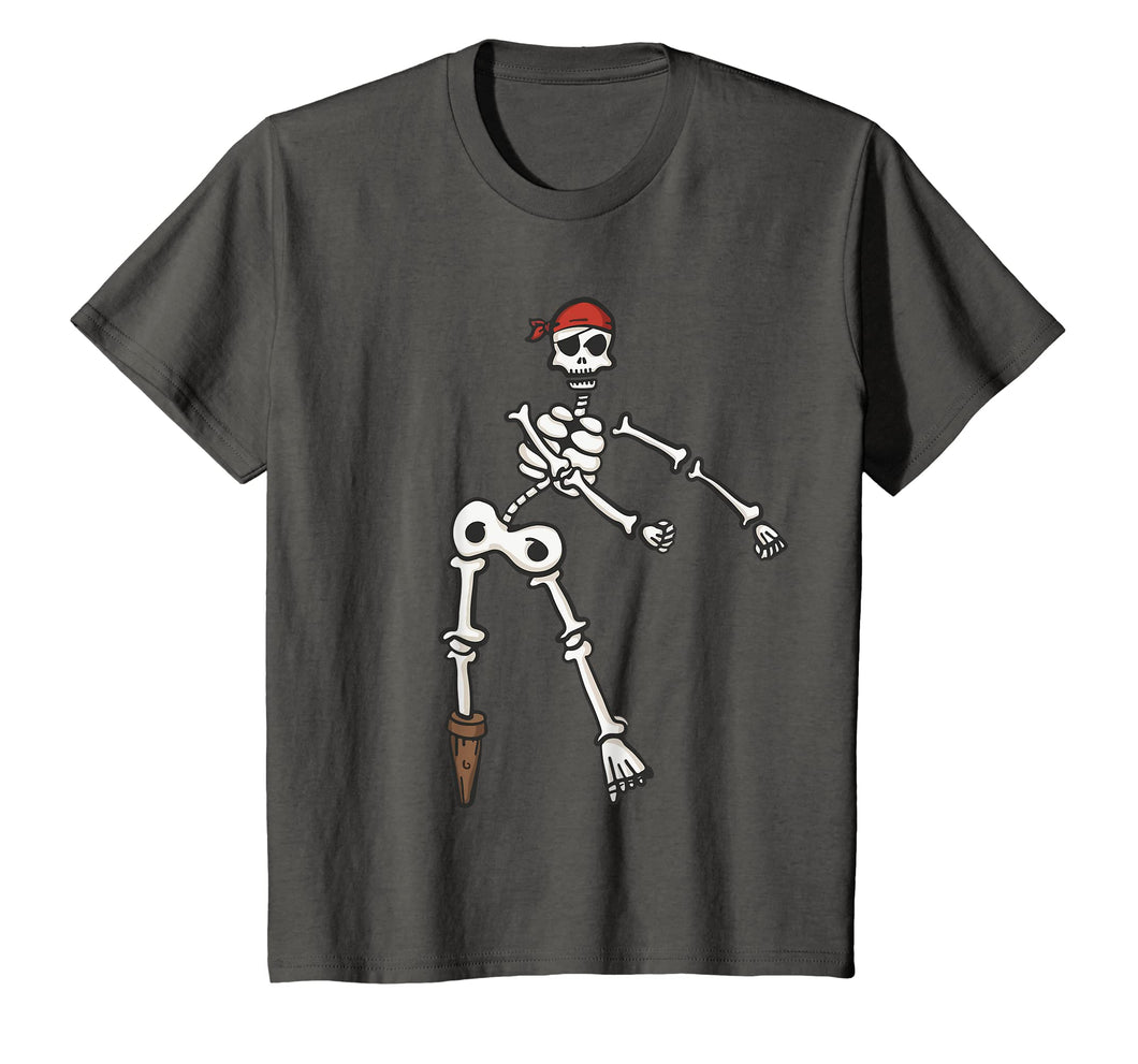 Floss Dance Skeleton Pirate Shirt | Halloween Flossing Gift