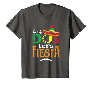 I'm Dos Taco Twosday Shirt Boy Girl Kids 2nd Birthday Gift