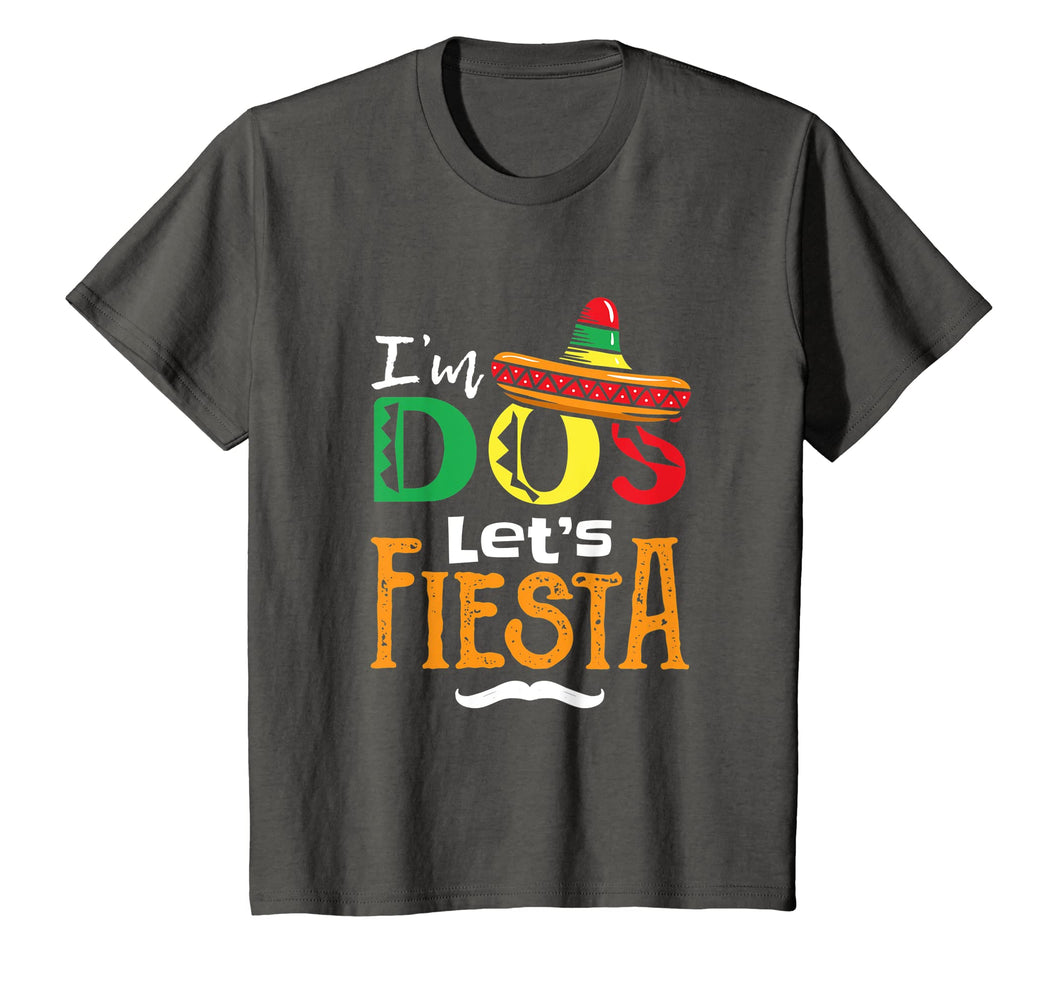 I'm Dos Taco Twosday Shirt Boy Girl Kids 2nd Birthday Gift