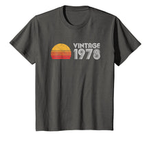Load image into Gallery viewer, Vintage 1978 - 40th Birthday Gift Throwback T-Shirt
