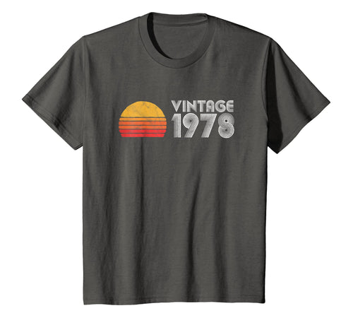 Vintage 1978 - 40th Birthday Gift Throwback T-Shirt