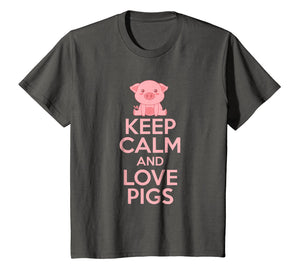 Keep Calm and Love Pigs T-Shirt