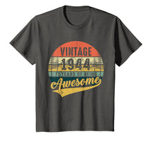 Load image into Gallery viewer, Retro Vintage 1944 TShirt 75th Birthday Gifts 75 Years Old
