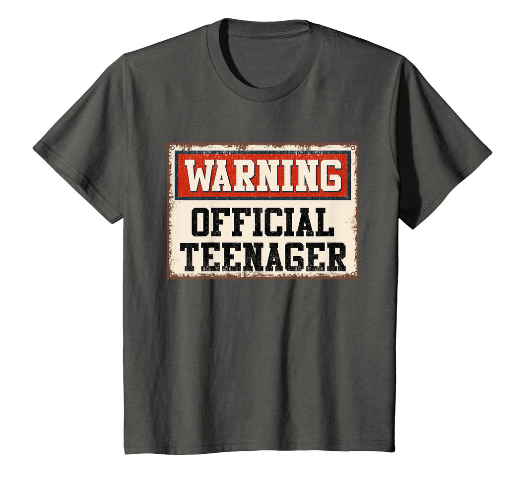 warning official teenager 13th birthday 13 years party