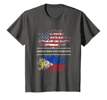 Load image into Gallery viewer, American Grown With Filipino Roots T-Shirt Philippines Tee
