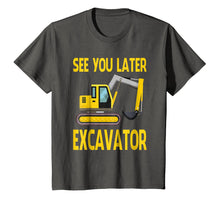Load image into Gallery viewer, Excavator Kids Shirt Boys Toddler Excavator Dig Tee
