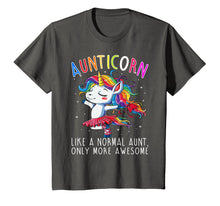 Load image into Gallery viewer, Aunticorn Like A Normal Aunt Only More Awesome Unicorn Tee
