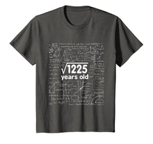 Load image into Gallery viewer, Math Square Root of 1225 - 35 Years Old 35th Birthday Shirt
