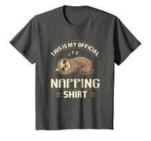Load image into Gallery viewer, Lazy Baby Sloth Official Napping T-shirt
