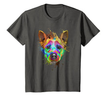 Load image into Gallery viewer, Splash Art Cattle Dog T-Shirt | Blue heeler Lover Gifts
