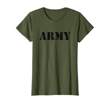 Load image into Gallery viewer, Vintage USA Army T Shirt | Military Green US Retro Logo Gift T-Shirt
