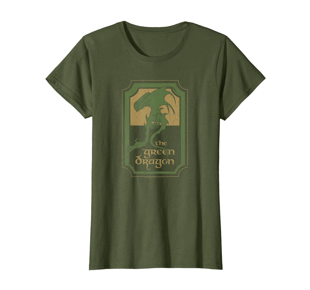 Lord of the Rings Green Dragon Tavern T Shirt