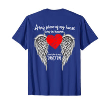 Load image into Gallery viewer, A Big Piece Of My heart Lives In Heaven She is My Mom Shirt
