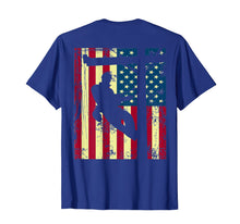 Load image into Gallery viewer, lineman Flag for men T-shirt
