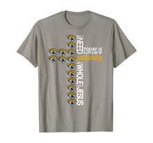 Load image into Gallery viewer, Merry Christmas Cross Football Team Jacksonville-Jaguar Xmas T-Shirt
