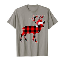 Load image into Gallery viewer, Moose Red Buffalo Plaid Christmas Matching Family Xmas Gift T-Shirt

