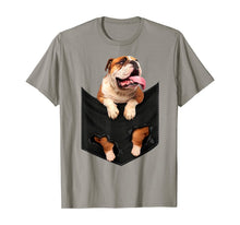 Load image into Gallery viewer, English Bulldog Pocket Mid T Shirt
