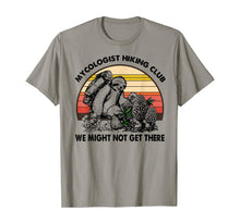 Load image into Gallery viewer, Mycologist hiking club we might not get there Sloths vintage T-Shirt-142664

