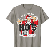 Load image into Gallery viewer, I Do It For The HOs - Funny Retro Rap Santa Gift Idea T-Shirt
