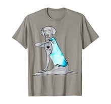 Load image into Gallery viewer, Funny weimaraner Dog I Love Mom Tattoo T-Shirt-339404
