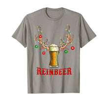 Load image into Gallery viewer, Man Cave Reinbeer Christmas Gift For Beer Lovers Costume Men T-Shirt
