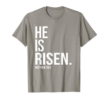 Load image into Gallery viewer, He Is Risen Shirt - Bible Scripture Verse Christian T-Shirts

