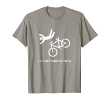 Load image into Gallery viewer, Bike Lovers - I do my own stunts T-Shirt
