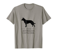 Load image into Gallery viewer, Australian Cattle Dog Shirt: Black Silhouette
