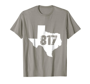 Fort Worth, Texas State 817 Area Code T-Shirt