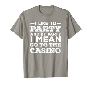 Funny Casino T Shirt, Gambling TShirt and Gift