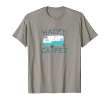 Load image into Gallery viewer, Happy Camper Vintage Shasta Trailer T-Shirt
