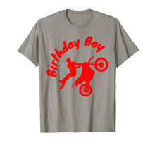 Load image into Gallery viewer, Dirt Bike Motocross Rider B-day Boy Extreme Birthday Shirt
