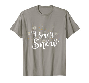 I Smell Snow Funny Gift Christmas Shirt