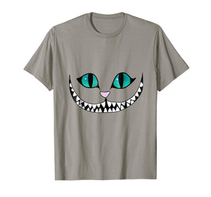 Cheshire Cat T-Shirt - Grinning Invisible Cat Tee Halloween