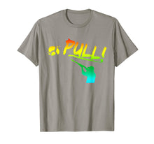 Load image into Gallery viewer, PULL! CLAY PIGEON SHOOTING HUNTING RIFLE RAINBOW T-SHIRT
