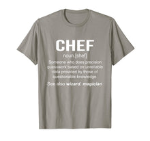 Load image into Gallery viewer, Funny Chef Meaning Shirt - Chef Noun Definition
