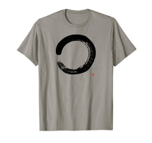 Load image into Gallery viewer, Zen Enso T-shirt With Artistic Zen Circle Calligraphy
