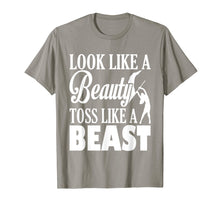 Load image into Gallery viewer, Color Guard Look Like A Beauty Toss Like A Beast T-Shirt
